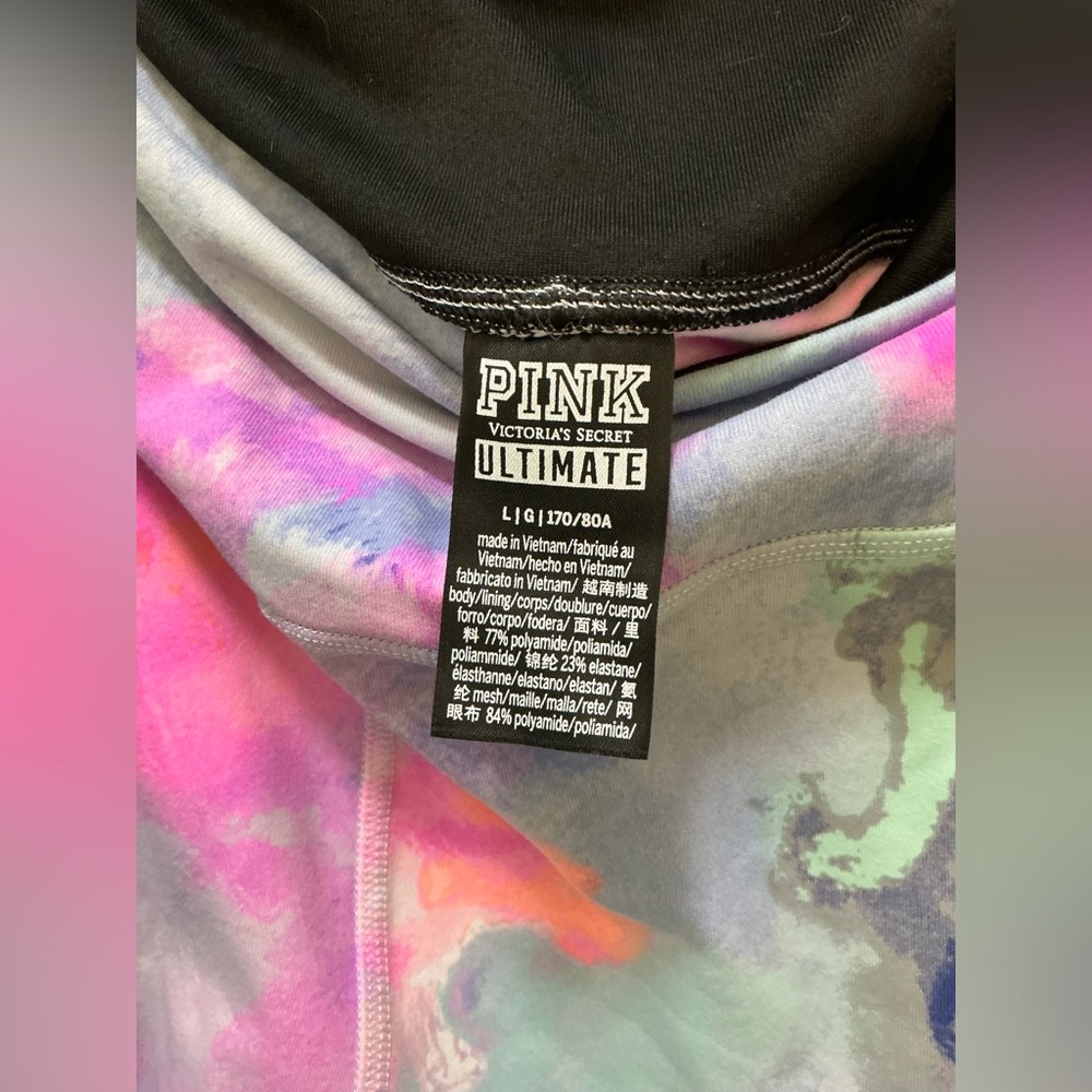 PINK Victoria's Secret Tie-Dye Leggings and Hoodie - Picture 3 of 5